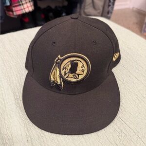 Washington Redskins Black and Gold SnapBack